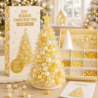 DIY Beaded Christmas Tree Craft Kit