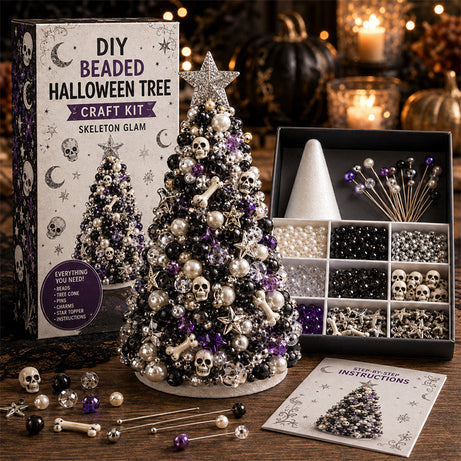 DIY Beaded Christmas Tree Craft Kit