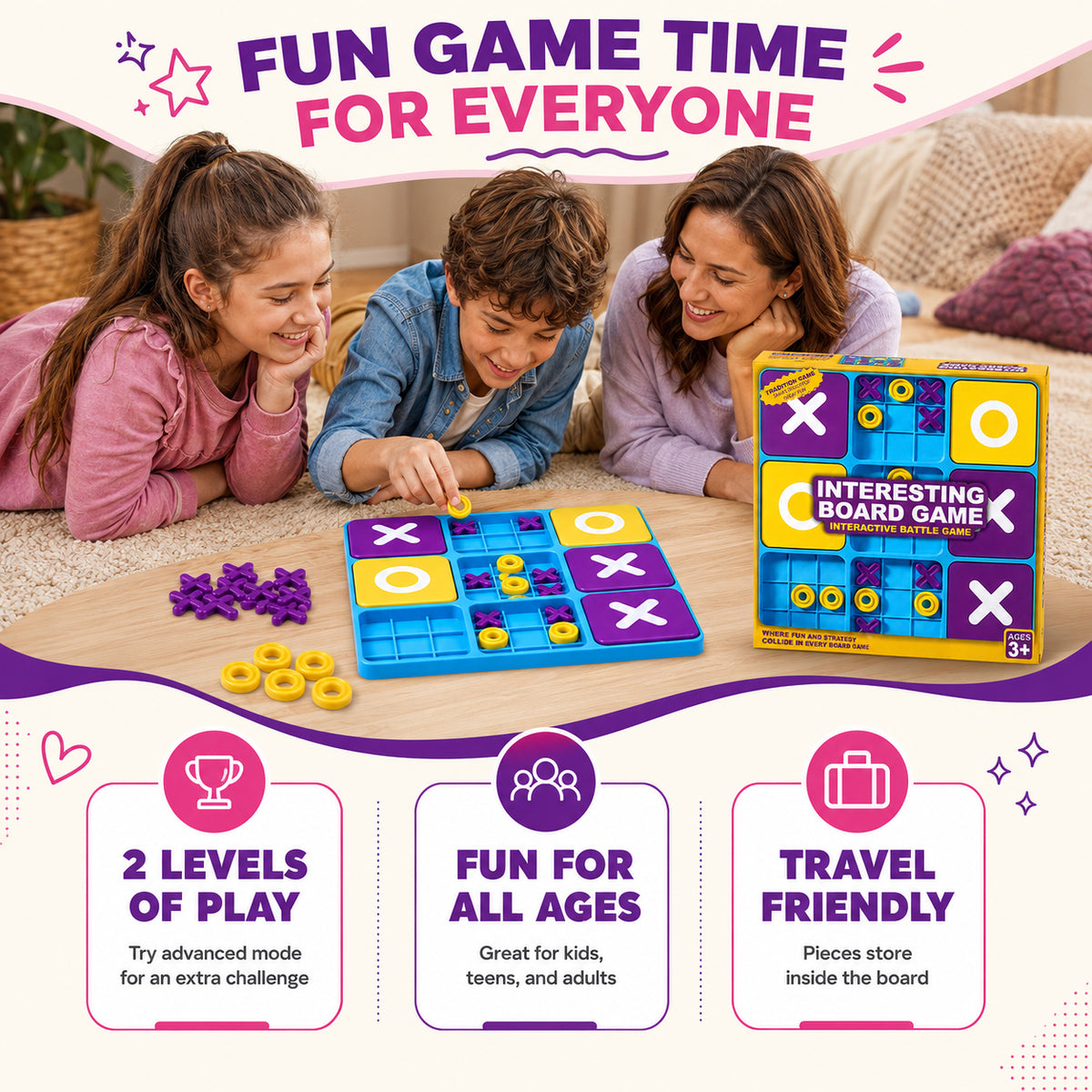 Ultimate Tic Tac Toe Strategy Game