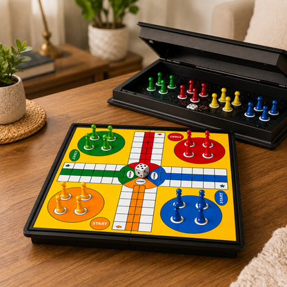 Magnetic Folding Ludo Game